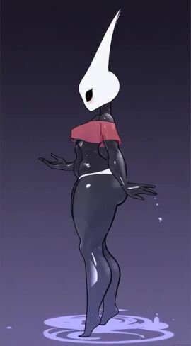 ai_generated anthro big_ass clothed edit edited female hollow_knight hornet_(hollow_knight) huge_ass nisetanaqa panties solo tagme thick_thighs third-party_edit video wet