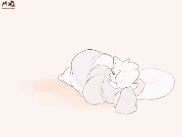 1girls animated animated_sketch anthro ass ass_wiggle belly butt_wiggle chubby chubby_female fat feline feline_humanoid female female_focus female_only furry hair_covering_eyes hair_over_one_eye hips large_ass laying_down mala_(maxine-dragon-787) maxine-dragon-787 shorts stomach thick_thighs thighs wide_hips wiggle