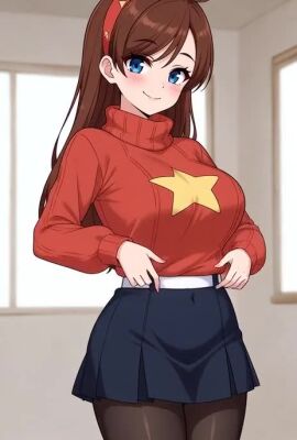 1girls ai ai_generated ai_generated_background ass beach big_ass big_booty big_breasts big_butt braces breasts breasts_out disney disney_channel female female_only flashing flashing_at_viewer flashing_breasts gigantic_breasts gravity_falls grok mabel_pines nipples seductive seductive_look seductive_smile tagme thick_thighs thighs thinfal video