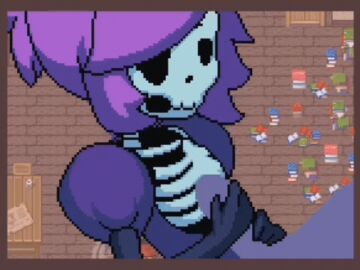 akai_(ugokashitari) animated animation blue_body blue_bones boobjob breasts cum cum_on_breasts cum_on_ribs female female/male female_focus game_cg genitalia handjob horizontal_image horizontal_video longer_than_10_seconds loop male male/female princess_and_conquest purple_clothes purple_clothing purple_hair sex short_playtime shorter_than_10_minutes shorter_than_30_seconds shorter_than_3_minutes shorter_than_five_minutes shorter_than_four_minutes shorter_than_one_minute shorter_than_two_minutes skeleton skeleton_girl