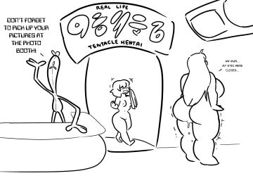 1boy 2girls 3_eyes 3_fingers after_sex alien alien_spa alien_world ass bbw big_ass big_belly big_breasts big_butt big_smile big_thighs big_woman black_and_white breasts chubby chubby_female cleaning cleaning_self counter curvy_figure dckiq dialogue doorway dripping dripping_cum fat fat_ass female happy_expression hat huge_ass huge_boobs huge_breasts huge_thighs implied_tentacle_sex large_breasts long_hair male multi_eye no_sex nude nude_woman nude_women pictures plump puffy_anus relaxation relaxed_expression shaking_after_sex shaking_legs short_hair shortstack sign simple simple_background smile table taking_pictures tala_(dckiq) text text_on_sign thicc thick_thighs thigh_tattoo tremble_lines tremble_spikes trembling trembling_legs worldbuilding