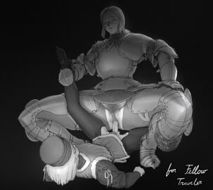 1boy 1girls adult_and_teenager age_difference amazon_position armor armored_female blush clitoral_hood clitoris erect_penis female female_knight female_penetrated femdom greyscale knight knight_armor larger_female larger_penetrated leg_grab looking_at_partner male male_penetrating male_penetrating_female master_and_servant older_female older_female_and_younger_male penis penis_in_pussy pubes pubic_hair pussy reverse_cowgirl_position riding riding_penis sex size_difference sketch smaller_male smaller_penetrating smile spread_legs squatting squatting_cowgirl_position teenage_male teenager vaginal_penetration vaginal_sex veiny_penis wassnonnam young younger_male younger_penetrating_older
