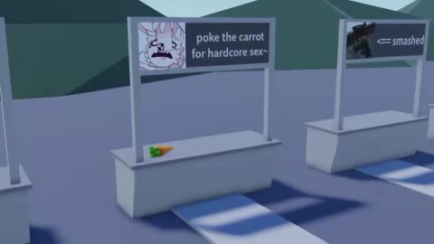 absurdly_large_cock animated animation asking_for_sex audible_creampie audible_ejaculation big_cock big_dick big_penis carrot creamy_cum cum cum_expulsion cum_inside hardcore hardcore_sex impossible_fit kinlyrr kinny_the_bunny_(kinylrr) meaty_dick reverse_cowgirl_position sfx sound tagme tight_fit video