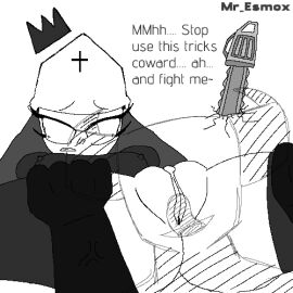 1boy 1girls 2024 defeated dialogue digital_media_(artwork) female fnf_mods friday_night_funkin friday_night_funkin_mod male mr_esmox nun nun_hat nun_outfit socks taki_(fevertown) text