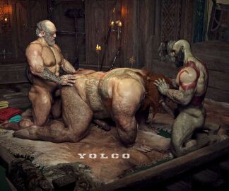 3boys 3d age_difference anal anal_penetration anal_sex ass bald bald_male bara beard big_ass big_butt completely_naked completely_nude dad_fucking_son dad_penetrating_son facial_hair fat_ass fat_butt fat_male father_and_son father_dom_son_sub father_fucks_son father_penetrating_son gay ginger ginger_hair god_of_war group_sex hairy hairy_ass hairy_chest hairy_legs hairy_male huge_ass huge_butt incest kratos large_ass large_butt long_hair male male/male male_only massive_ass massive_butt multiple_boys multiple_males muscles muscular muscular_arms muscular_ass muscular_male naked naked_male nude nude_male obese obese_male odin old_male older_male older_male_and_younger_male oral oral_penetration oral_sex red_hair size_difference small_dom_big_sub small_top_big_bottom smaller_penetrating_bigger spitroast thick_ass thick_butt thick_thighs thor_(god_of_war) threesome yaoi yolco