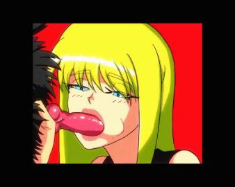 2d animated bangs blonde_hair blowjob blue_eyes bulge canine canine_on_human canine_penis cheek_bulge cock_hungry cock_worship cum cum_in_mouth cum_inside eyeliner eyes_half_open fellatio female_on_feral femsub feral feral_on_female feral_on_human human_female human_on_feral jinxycutie knot loving_it mascara no_sound oral pale-skinned_female pale_skin pleasure_face submissive_human tagme thick_lips video zoophilia
