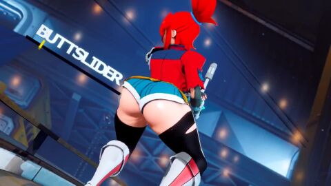 1girls 3d_animation ass_expansion ass_shake big_ass female_only hi-fi_rush huge_ass korsica prevence tagme twerking video ych