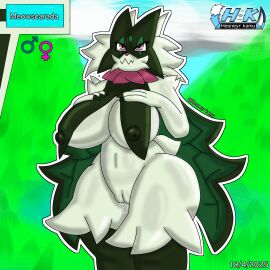 1:1 1girls absurd_res ass big_ass big_butt breasts female female_only genitals hesneyr_kamu hi_res meowscarada nintendo pokemon pokemon_(species) pokémon_(species) pussy sharkyfur solo tail thick_tail