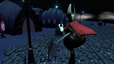 3d ass big_ass big_breasts breasts bubble_ass bubble_butt female hollow_knight hornet_(hollow_knight) huge_ass thick_thighs wide_hips zer0264