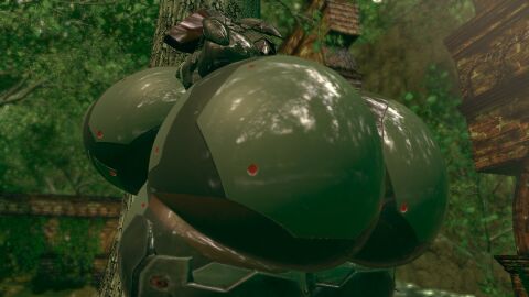 1futa 1girls 3d ambiguous_gender anthro anthrofied ass ass_focus big_ass big_breasts big_thighs blade_wolf breasts fagottini31 female futa_only futanari grey_body huge_ass huge_breasts huge_thighs intersex machine metal_gear robot solo thick_thighs wide_hips