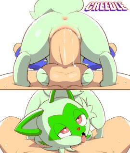 2025 2d_animation animated anus balls balls_grab bodily_fluids bottomless bottomless_human bottomless_male clothed clothing creedle drooling duo erection faceless_character faceless_human faceless_male facial_markings female female_penetrated feral feral_penetrated first_person_view furry generation_9_pokemon genitals grabbing_balls green_markings head_markings heart_eyes heart_symbol human human_on_feral human_penetrating human_penetrating_feral human_pov humanoid_genitalia humanoid_penis interspecies larger_human larger_male looking_pleasured male male/female male_human/female_feral male_human/female_pokemon male_on_feral male_penetrating male_penetrating_female male_pov mammal markings mask_(marking) nintendo open_mouth penetration penile penile_penetration penis penis_in_vagina pokemon pokemon_(species) pokephilia pussy quadruped saliva sex short_playtime simple_background size_difference smaller_female smaller_feral sprigatito tan_body tongue tongue_out two_panel_image vaginal_penetration vulva white_background zoophilia