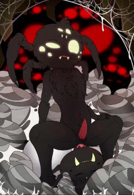 2022 2boys 2d 8_eyes aged_up anal anal_penetration anal_sex animated anthro anthro_on_anthro anthro_only arachnid ass being_watched belly_button black_fur blush buzzindorf creampie cum cum_in_ass cum_inside cum_while_penetrated cumming cumshot don't_starve don't_starve_(series) don't_starve_together eggs erect_penis erection fangs fluffy fur furry gay gay_sex klei_entertainment loving_it male male/male male_only mp4 multi_eye multiple_boys multiple_males nipples no_pupils open_mouth penis riding riding_penis size_difference sound spider spider_(don't_starve) thighs video webber yellow_teeth