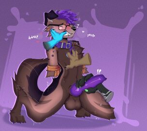 2024 ambiguous_gender anatomically_correct anatomically_correct_genitalia anatomically_correct_penis animal_genitalia animal_penis anthro balls big_penis biped blue_body blue_fur blush bondage bound brown_body brown_fur bunthefen canid canine canine_genitalia canine_penis canis claws clenched_teeth collar coyote crazywright83 dark_body dark_fur digitigrade disembodied_hand domestic_dog english_text erection eyewear fur genitals german_shepherd glasses grey_body grey_fur group hair handjob herding_dog hi_res hindpaw kneeling knot lyyka_miecz male male/ambiguous male_anthro male_focus mammal mizuhocoyote moan nude pastoral_dog paws penile penis petting purple_body purple_fur purple_hair purple_penis restraints rope rydgedshep scales sex shaded shaking slim solo_focus spots submissive submissive_male tail teeth text toe_claws trembling vernid