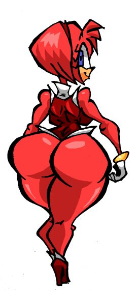 amy_rose ass big_ass female furry sabs3 sega sonic_(series)