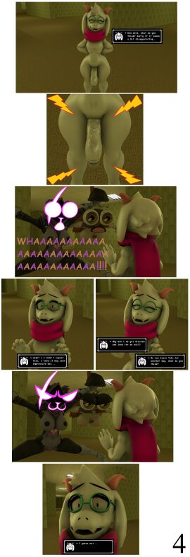 3d 3d_(artwork) 5naptrap absurd_res animal_humanoid anthro armor armored_boots ass backroom beanie bear bedroom_eyes big_breasts big_butt big_eyes big_mouth_(anatomy) big_penis black_beanie black_clothing black_hat black_headwear bovid bovid_humanoid breasts calico_cat calico_cat_humanoid caprine caprine_humanoid cartoon_eyes cat_humanoid clothing comic comic_sans deltarune digital_media_(artwork) domestic_cat epic_games eyewear feathers felid felid_humanoid feline feline_humanoid felis female flaccid fortnite fortnite:_battle_royale funny_face fur gauntlets genitals glasses gloves glowing_face goat goat_humanoid green_eyewear green_glasses group hands_on_back handwear hat headgear headwear hi_res hoodie horn humanoid imminent_sex long_ears looking_at_another looking_at_partner looking_confused male mammal mammal_humanoid meow_skulls multicolored_body narrowed_eyes nipples penis pink_horn pink_scarf purple_body purple_clothing purple_hoodie purple_nipples purple_topwear ralsei raven_team_leader scared_expression scared_face scarf seductive shocked smile smiling_at_another smiling_at_partner smug_face source_filmmaker_(artwork) surprised surprised_face talking_to_another talking_to_partner text the_backrooms thick_thighs topwear trio undertale_(series) ursid_humanoid white_body wide_hips yellow_light