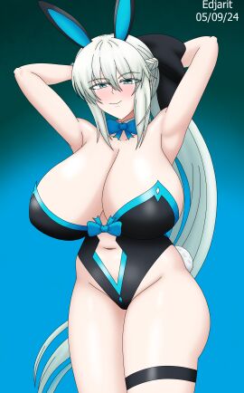 1girls anal_plug animal_ear_hairband animal_ear_headwear animal_ears armpits arms_behind_head arms_raised arms_up artist_name artist_signature ass belly belly_button big_ass big_breasts big_butt big_thighs black_bow black_hair_bow black_headband black_suit blue_background blue_eyes blue_ribbon blue_suit blush blushing_at_viewer bow braid braided_hair braided_ponytail braids breasts breasts_covered bunny_ears bunny_ears_headband bunny_suit bunny_tail bunnysuit buttplug closed_mouth clothed clothed_female collar covered_breasts covered_nipples covered_pussy covered_vagina curvaceous curvaceous_body curvaceous_female curvaceous_figure curvaceous_hips curvaceous_thighs curvy curvy_body curvy_female curvy_figure curvy_hips curvy_thighs edjarit-117 exposed_armpits exposed_belly exposed_stomach exposed_thighs eyebrows_raised fat_breasts fat_thighs fate/grand_order fate_(series) female female_focus female_only fluffy_tail glistening glistening_body glistening_skin gradient_background grey_eyebrows grey_hair hair_braid hair_ornament hairbow hands_behind_head hands_raised hands_up headband huge_boobs huge_breasts huge_thighs imminent_sex invitation inviting inviting_to_sex large_boobs large_breasts large_thighs legband light-skinned_female light_skin long_hair long_legs looking_at_viewer mature_female milf morgan_le_fay morgan_le_fay_(fate) mouth_closed nipple_bulge nipple_outline nipples nipples_covered ornament pale-skinned_female pale_skin plump plump_breasts plump_thighs pony_tail ponytail pose posing pov pudgy pudgy_belly pussy rabbit_ear_hairband rabbit_ears rabbit_tail raised_arms raised_eyebrows raised_hands ribbon round_ass round_butt sagging_breasts saggy_breasts seducing seductive seductive_look seductive_pose shiny shiny_skin simple_background skintight skintight_clothing skintight_suit smile smiling_at_viewer smooth_armpits sole_female solo_female solo_focus standing stomach tail_plug tail_tuft thick_thighs thighs tied_hair very_long_hair voluptuous voluptuous_female