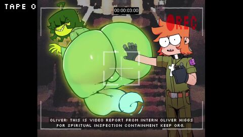2boys 2d 2d_animation big_ass bulge fat_ass femboy ghost ghost_boy ginger glasses gloves glowing_body green_body horny huge_ass male manor mansion nerd nerdy_male oliver_higgs_(remiman) randy_(remiman) recorded recording remiman scary sound sound_effects spooky tagme transparent transparent_body unaware video video_camera video_recording voluptuous_male
