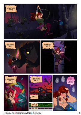 big_breasts breasts comic comic_page dan_mapplethorpe dreaming english_text female lipstick page_2 page_number patreon_username twitter_username