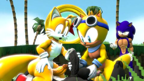 2021 2_tails 3d anal annoyed anthro ape ass balls bandana big_ass big_balls big_butt big_penis black_body black_fur black_hair black_nose blonde_hair blue_bandanna blue_body blue_ears blue_eyes blue_fur blue_kerchief blue_wristband brown_body brown_fur canid canine canis chimpanzee clothing cloud day digital_media_(artwork) doommusk eulipotyphlan exposed_torso eyewear eyewear_on_head facesitting flying_squirrel footwear fox fur genitals gloves goggles goggles_on_head grass green_eyes grey_body grey_ears grey_fur group hair half-closed_eyes hand_on_balls hand_on_hip hand_on_leg hand_on_own_hip hand_on_own_leg hand_on_penis handjob handwear haplorhine hedgehog hi_res huge_cock interspecies kerchief kneeling lire_(doommusk) looking_at_another looking_at_genitalia looking_at_penis lying lying_on_grass lying_on_ground male male/male male_rimmed male_rimming male_rimming_male mammal multi_tail multicolored_body multicolored_fur muscular muscular_anthro muscular_male narrowed_eyes on_back on_grass on_ground oral outside palm_tree pan_(genus) penile penis plant pose primate ray_the_flying_squirrel red_clothing red_footwear red_shoes red_sneakers rimming rimming_male rodent sciurid sega sex shoes sitting_on_another sky sonic_(series) sonic_the_hedgehog sonic_the_hedgehog_(series) source_filmmaker_(artwork) squirrel standing surprise surprised_expression tail tails tails_the_fox tan_body tan_fur thick_thighs tree two-tone_body two-tone_fur two-tone_tail vein veiny_penis white_body white_clothing white_fur white_gloves white_handwear white_tail wristband yellow_body yellow_ears yellow_fur yellow_tail