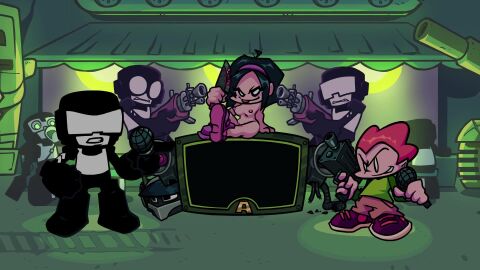 1female 1girl 1girl5boys 1girls 30_seconds 4_fingers 5boys 5boys1girl 5males :3 accurate_art_style animated blush captain_(tankmen) carry carrying character_in_background completely_nude cutscene dark_blue_hair edit edited_official_artwork female friday_night_funkin friday_night_funkin_mod friday_night_funkin_mods gun guns hairy hairy_pussy holding_knife holding_object hug hugging kissing knife laugh laughing lulufu male microphone mod naked naked_female nene_(newgrounds) nene_(pico's_school) newgrounds nude nude_female official_art official_artwork_edit otis_(newgrounds) pico_(newgrounds) pussy reskin sfx sharp_teeth snapping_fingers sound sound_effects speakers sprite_edit stabbing steve_(tankmen) tagme tankman tankman_(newgrounds) tankmen ted_(tankman) tongue tongue_out video voice_acted white_eyes