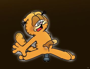 ass beige_fur beige_hair big_eye big_eyes blush blush_lines blushing_male blushing_profusely cat_ears cat_humanoid cat_tail crazed crazed_expression crazed_look cum cum_in_ass cum_inside dark_background dark_penis feline garfield_(series) garfield_the_cat laid male male_only nickelodeon orange_body orange_fur overwhelmed paramount_pictures penis penis_out sex_toy sex_toy_in_ass sex_toy_insertion sex_toy_penetration strong tabby tabby_cat tiger_stripes white_pupils