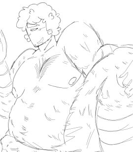 anonnoob bear_(body_type) chubby cock dad_bod fat_male feathers forsaken_(roblox) leg_up male penis roblox roblox_game robloxian shedletsky shedletsky_(forsaken) sketch solo_male submissive_male tagme