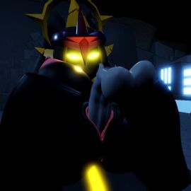 1girls 3d 3d_(artwork) animatorkori disembodied_penis female male penis pussy roblox roblox_game robloxian tagme the_umbra tower_defense_simulator