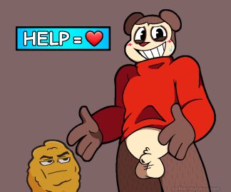 alternate_version_available anthro blush blush_lines blushing brown_fur chicken_nugget exposed_penis gegagedigedagedago half-dressed half_naked haplorhine looking_at_viewer male markings markings_(fur) max_(max_design_pro) max_design_pro meme monkey monkey_boy monkey_humanoid nervous_smile nervous_sweat no_pants nugget nugget_(gegagedigedagedago) nugget_(max_design_pro) penis primate red_nose red_sweater roblox_face self_upload sheathed_penis showing showing_off showing_penis simple_background smiling smiling_at_viewer sohornyraccoon sweat sweatdrop sweater teeth teeth_showing watermark youtube youtube_shorts