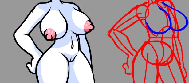 1boy 1girls anonymous_female ass big_ass boyfriend_(friday_night_funkin) breasts breasts_bigger_than_head breasts_out fantastic_things female female_focus female_pubic_hair fnf fnf_mod fnf_mods fnf_oc fnf_ocs friday_night_funkin friday_night_funkin_(minus_mod) friday_night_funkin_mod glasses glasses_on_face glasses_on_head luna_(fnf) male original original_character original_characters penis penis_awe socks white_body white_eyes