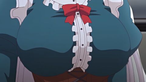 10s 1girls 2010s 2019 2d big_breasts breasts censored duo female hime-sama_love_life! huge_breasts large_breasts poro sakuno_ryuzaki screenshot straight tagme