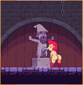 animated boobs breasts female pixel_animation pixel_art scarlet_maiden video_game_character video_games