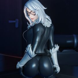 1girls 2024 3d alternate_version_available ass big_ass black_cat_(fortnite) black_cat_(marvel) blender blue_eyes bubble_ass bubble_butt cameltoe clothed epic_games felicia_hardy female female_focus female_only fortnite fortnite:_battle_royale hi_res highres jtopau jumpsuit light-skinned_female light_skin long_hair looking_at_viewer looking_back marvel marvel_comics mask masked masked_female pose posing presenting presenting_ass pussy pussy_lips smile smirking solo solo_focus spider-man_(series) standing suit thick_ass vagina watermark white_hair