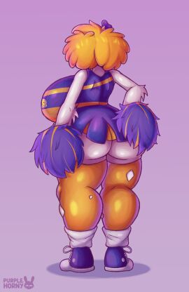 2024 2d 2d_(artwork) 2d_artwork anthro ass ass_focus avian beak big_ass big_breasts big_butt bird blue_eyes bow_(disambiguation) breasts bubble_ass bubble_butt busty cheerleader cheerleader_costume cheerleader_outfit cheerleader_uniform chicken chicken_girl chuck_e_cheese_(franchise) cleavage digital_art digital_drawing_(artwork) digital_media_(artwork) female furry furry_breasts furry_female galliform gallus_(genus) helen_henny huge_ass huge_breasts huge_butt leggings mascot phasianid pom_poms purple_eyeshadow purplehorny ripped_leggings short_skirt sneakers thick thick_hips thick_legs thick_thighs white_feathers wide_hips wide_thighs yellow_hair