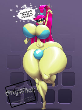 1futa afterimage artywitch ass ass_body ass_cleavage ass_crack ass_visible_from_the_front barefoot beckoning big_ass big_breasts big_butt bikini bimbo bimbofication breasts bulge butt_crack chastity clothed clothing disney disney_channel doll_joints encasement english_text facing_viewer full_body futa_only futanari huge_ass huge_breasts human hyper hyper_ass intersex knick_knack large_ass large_breasts latex looking_at_viewer mostly_nude narrow_waist null_bulge nullge pixar rubber slim_waist smoke_(yin_yang_yo!) solo standing_on_one_leg sunglasses sunnification text thick thick_ass thick_thighs thin_arms thin_waist transformation wide_hips ych ych_result