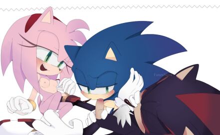 accessory amy_rose anthro ass black_body blue_body blue_fur boots bracelet breasts chest_tuft clothing ero_nova eulipotyphlan fellatio female footwear fur gay genitals gloves group hair_accessory hairband handwear hedgehog hug jewelry male male/female male/male mammal oral panties penile penis pink_body sega sex shadow shadow_the_hedgehog shoes smile sonic_(series) sonic_the_hedgehog sonic_the_hedgehog_(series) trio tuft underwear