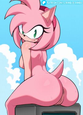 1girls 2020s 2024 2024s 20s accessory amy_rose animal_ears anthro anthro_female anthro_focus anthro_only anthro_solo anthrofied anus areola ass ass_cheeks asscheeks bangs big_ass big_ass_(female) big_ass_cheeks big_butt big_butt_(female) big_buttocks black_nose breasts bubble_ass bubble_butt butt_cheeks buttcheeks buttocks cloud clouds completely_naked completely_nude cute cute_butt cute_female day digital_drawing_(artwork) digital_media_(artwork) erect_nipples eulipotyphlan eyelashes fat_ass fat_butt female female_anthro female_focus female_only fur genitals girly green_eyes hair_accessory hairband head_tuft hedgehog hedgehog_girl hi_res huge_ass huge_butt humanoid_genitalia humanoid_pussy humanoid_vagina looking_at_viewer looking_back looking_back_at_viewer mammal massive_ass massive_butt medium_breasts multicolored_fur naked naked_female newgrounds nipples nude nude_anthro nude_female perfect_butt pink_areola pink_fur pink_hair pink_nipples plump_ass plump_butt pussy rear_view round_ass round_butt scrimblocrimbo sega short_hair sitting sky smile solo solo_anthro solo_female solo_focus sonic_(series) sonic_team sonic_the_hedgehog_(series) tail tan_fur thick thick_ass thick_butt thick_thighs tuft two-tone_fur vagina video_games wide_hips