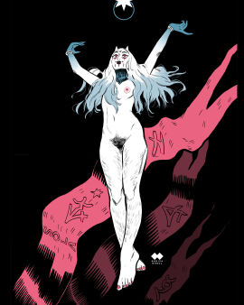 1girls 2024 barefoot black_lipstick blue_fingernails blue_hair blue_hands breasts claws crying_blood demon demon_girl demon_horns female female_focus female_leg_hair female_only floating godiva_ghoul hairy_female hairy_legs large_areolae levitation light-skinned_female light_skin naked naked_female nude nude_female original original_character pale-skinned_female pale_skin pubic_hair pussy red_eyes red_toenails sharp_fingernails small_breasts solo solo_female solo_focus two-tone_hair vagina white_hair white_skin