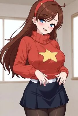 1girls ai ai_generated ai_generated_background ass beach big_ass big_booty big_breasts big_butt braces breasts breasts_out disney disney_channel female female_only flashing flashing_at_viewer flashing_breasts gigantic_breasts gravity_falls grok mabel_pines nipples seductive seductive_look seductive_smile tagme thick_thighs thighs thinfal video