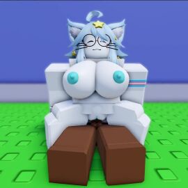animal_ears animated ass big_ass big_breasts big_dick big_penis blue_hair blurry_background blush boner bouncing_breasts breasts bright_colors closed_eyes cyan_nipples dark-skinned_male dark_skin glasses holding_hands legs_apart light-skinned_female light_skin long_hair loop looping_animation nipples no_sound penetration pussy pussy_lips request reverse_cowgirl_position roblox roblox_avatar roblox_studio robloxian rubydukeapple self_upload sillyligmarblx simple_background smile star tagme transgender_flag transgender_pride_colors video white_body white_skin white_skinned_female