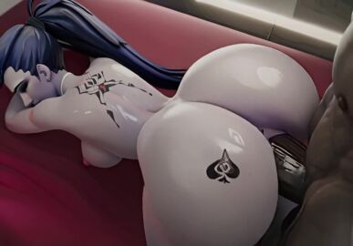 1boy 1boy1girl 1girls ai_generated amelie_lacroix big_ass big_butt big_penis curvy dark-skinned_male dark_penis dark_skin donut_anus fucked_from_behind glossy huge_ass huge_butt huge_cock interracial looking_at_viewer looking_back masixi no_sound overwatch overwatch_2 ponytail pov puffy_anus purple_skin sex shiny_skin stretched_pussy tagme tattoo tattoos vaginal_penetration veiny_penis video widowmaker