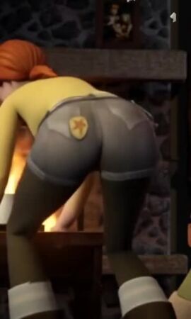 ai_generated april_o'neil april_o'neil_(tmnt_2012) ass tagme teenage_mutant_ninja_turtles twerking video