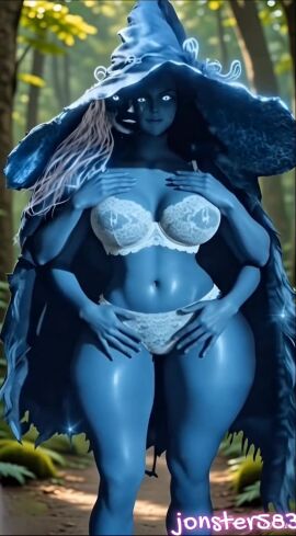 1girls 3d 3d_animation 3d_model ai_generated bikini elden_ring jonster583 ranni_the_witch solo solo_female solo_focus tagme video