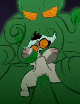 brainwashed breasts cthulhu emberlynn_pinkle emberlynn_pinkle_(human_form) hypnosis inverted_nipples mind_control pussy sex tcross tentacle tentacle_sex