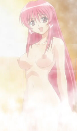 1girls anime breasts censored censored_pussy convenient_censoring ecchi female female_focus female_only koi_koi_7 light-skinned_female light_skin long_hair looking_at_another looking_at_partner naked naked_female nipples nude nude_female official_art pale-skinned_female pale_skin pink_eyes pink_hair pussy screencap screenshot solo solo_female solo_focus steam steam_censor stitched yayoi_asuka