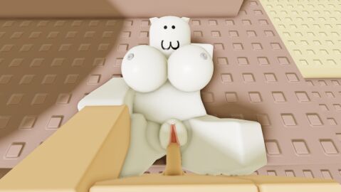 3d :3 alpha108927 artist_request breasts bunny crossroads_(roblox) female furry human human_penetrating legacy_bunny_(roblox) male nipples penetration penis pov pussy rabbit roblox robloxian sex source_request tagme white_body