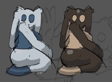 bunny_ears bunny_girl clothing clyde_(discord) discord discord_(app) female grey_background oc original_character simple_background that_one_yati