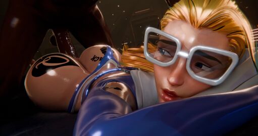 animated big_black_cock bouncing_ass butt_jiggle glasses marvel_rivals prone_bone sue_storm tagme video video_game_character