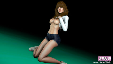 1girls 3d areola areolae breasts breasts_out breasts_out_of_clothes brown_eyes brown_hair busty curvy curvy_female curvy_figure exposed_breasts exposed_nipples female female_focus female_only gryffindor harry_potter hermione_granger hi_res highres sfmseno shirt_lift shirt_up smile smiling smiling_at_viewer solo solo_female solo_focus torso witch_(harry_potter)