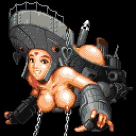 anal anal_sex ass big_ass big_breasts big_butt breasts chains cho_aniki digital_media_(artwork) female humanoid living_machine living_ship living_vehicle living_watercraft low_res machine mami-19 missile nipple_chain nipple_piercing nipples penetration piercing pixel_(artwork) robot saiwai_hiroshi ship ship_humanoid smile thick_thighs vehicle vehicle_humanoid watercraft