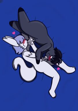 2boys 69 anthro blush brokenrekordbro cheek_bulge closed_eyes cum cum_in_mouth fellatio furry gay heart hi_res male male_only oral oral_sex pokemon pokemon_(species) pokémon_(species) tagme tail yaoi zangoose